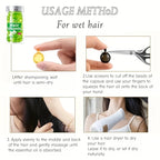Aloe Vera Vitamin Hair Repair Serum Capsules