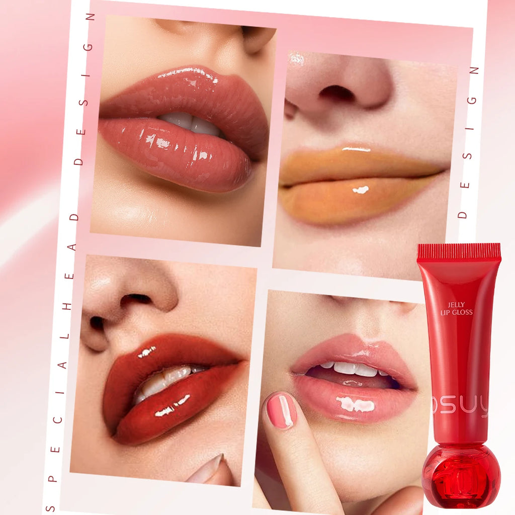 Long-Lasting Moisturizing Jelly Lip Gloss
