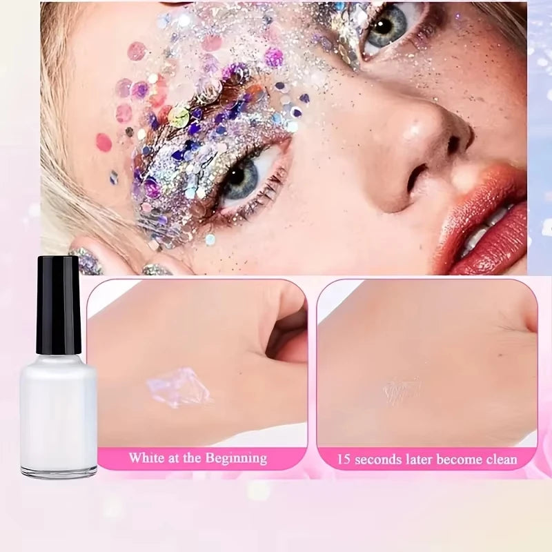 DIY Glitter Temporary Tattoo and Body Art Kit