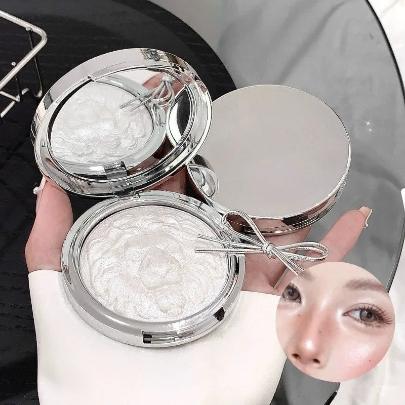 Lion Embossed Shimmer Highlighter Powder - 11