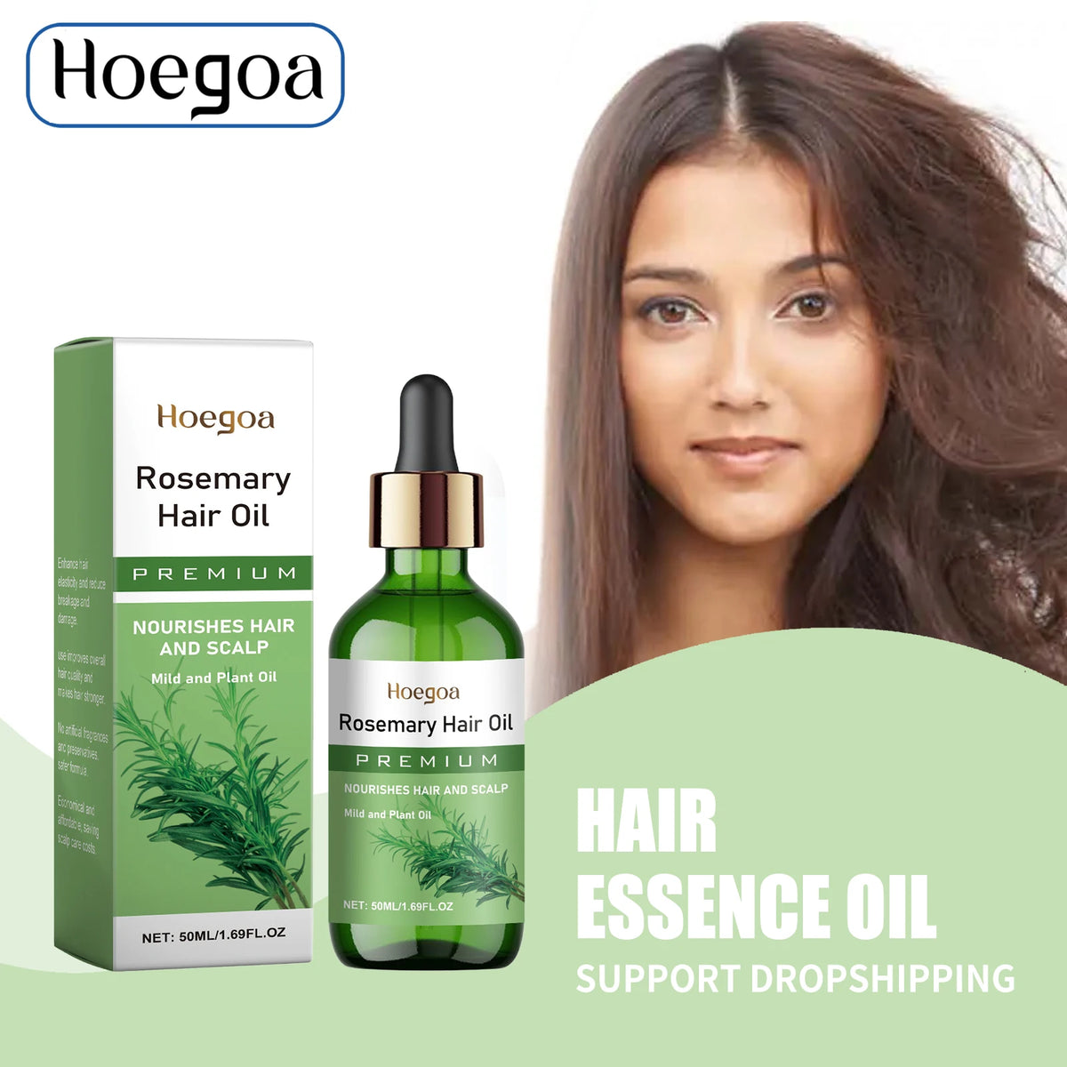 Rosemary Essential Oil for Hair Growth and Scalp Nourishment