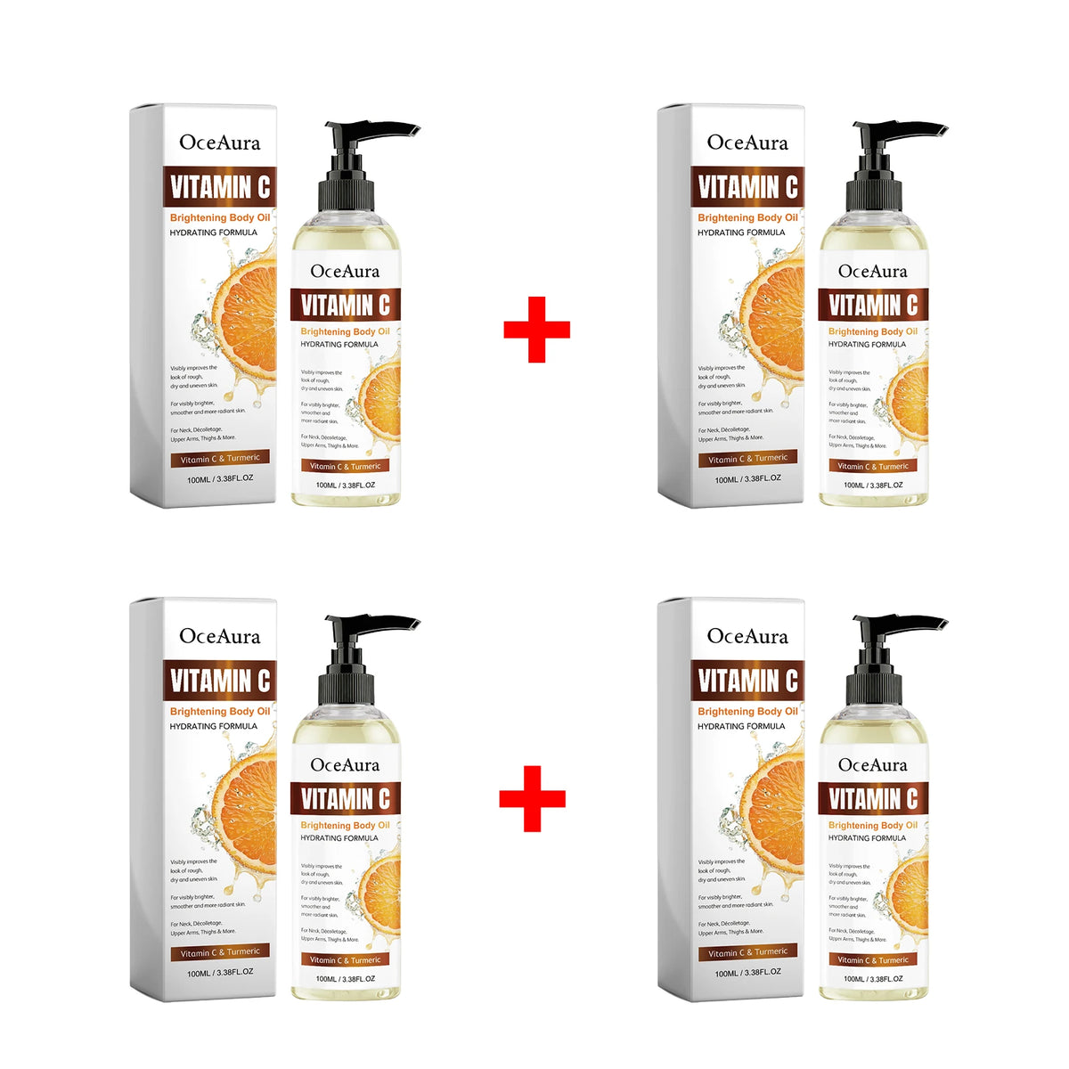 Turmeric Vitamin C Brightening and Hydrating Body Oil
