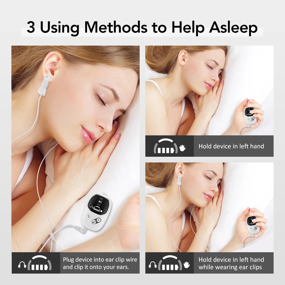Portable CES Sleep Aid and Anxiety Relief Device