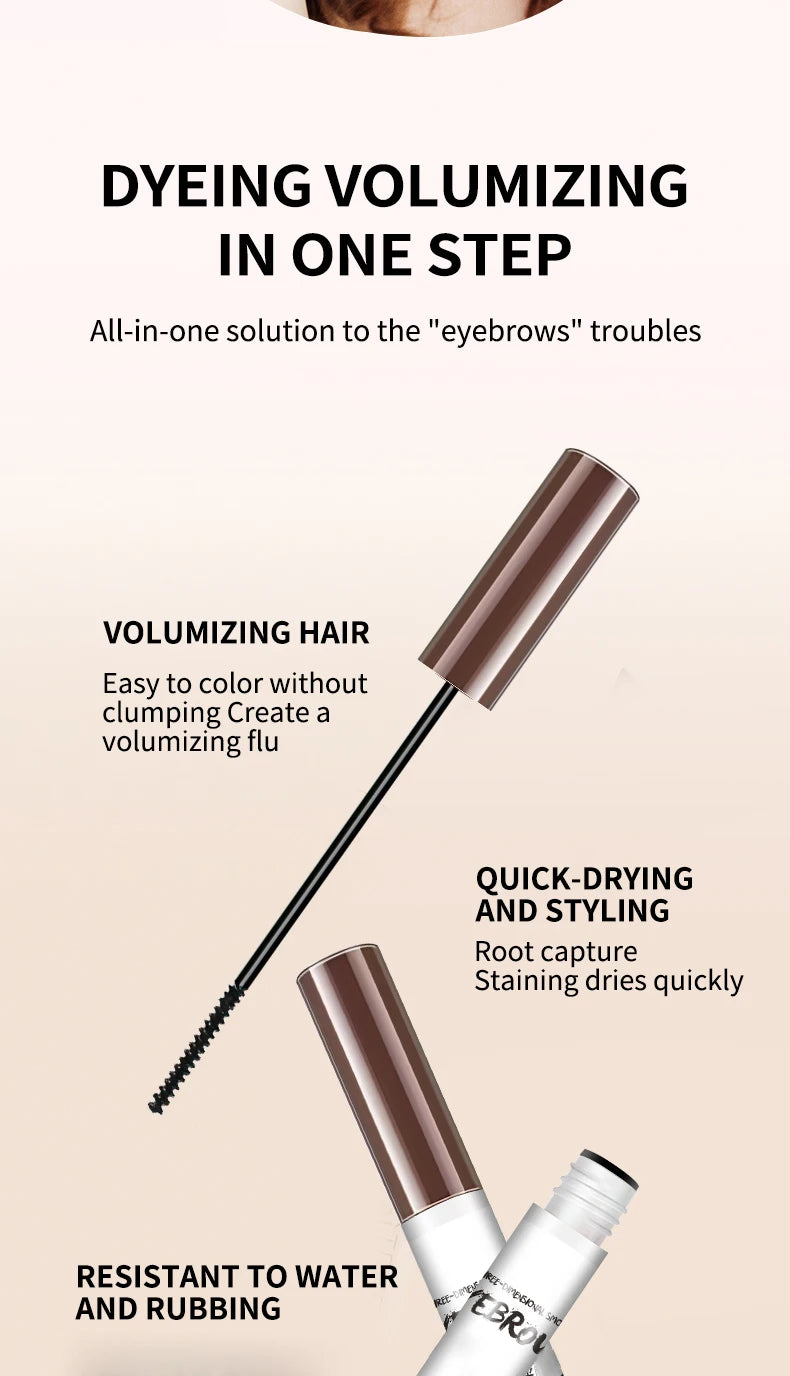 Waterproof Smudge-Proof Eyebrow Tint Gel - 11