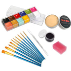 Professional Special Effects Makeup Kit for Halloween and Cosplay
