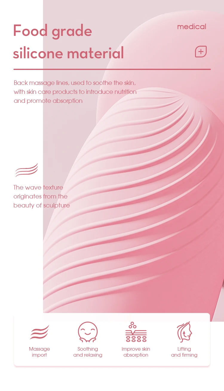Electric Sonic Facial Cleansing Brush for Radiant Skin - 10