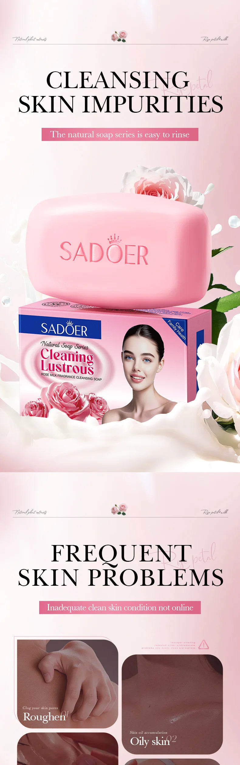 Moisturizing Milk Handmade Cleansing Soap Bar - 7