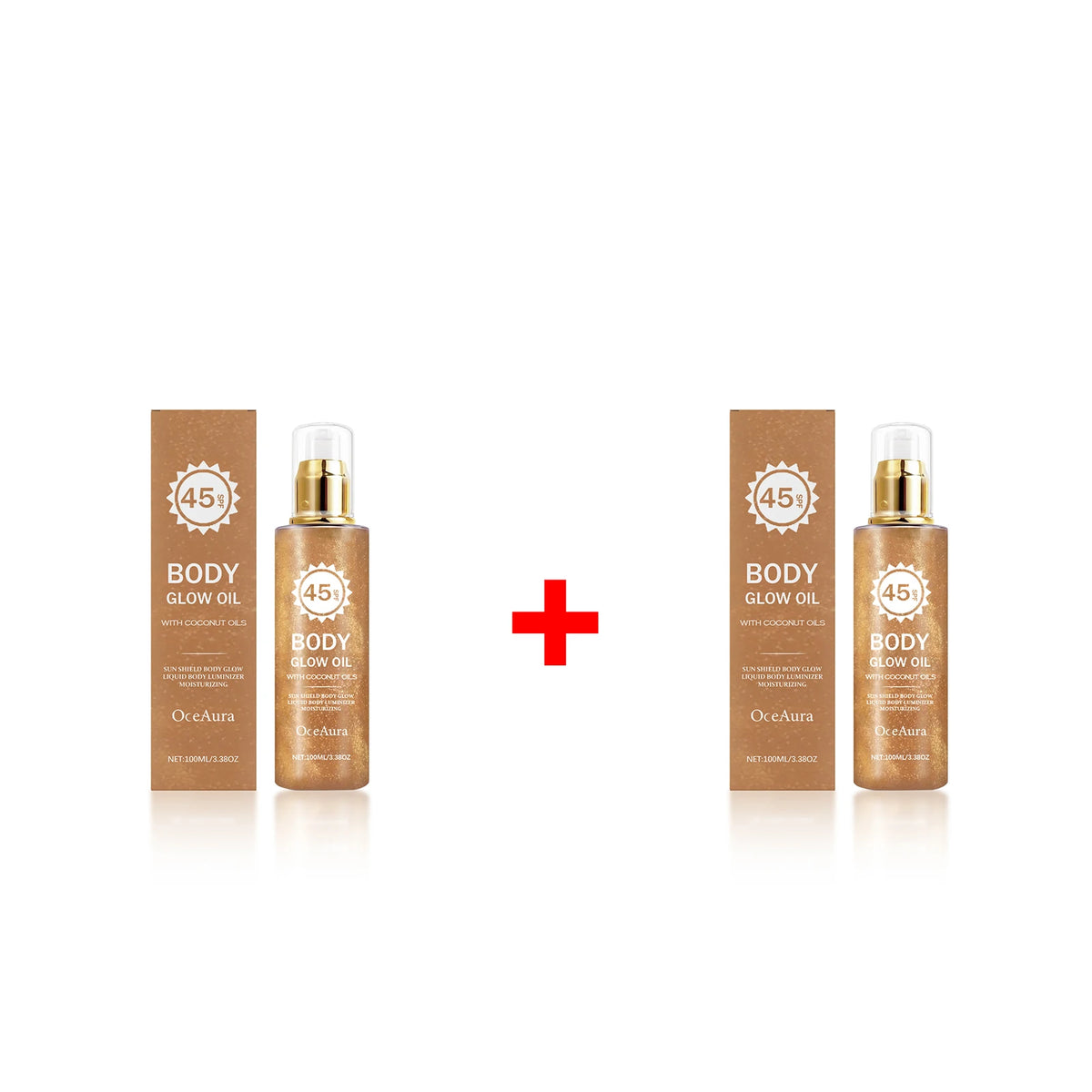 SPF 45 Shimmering Body Glow Oil