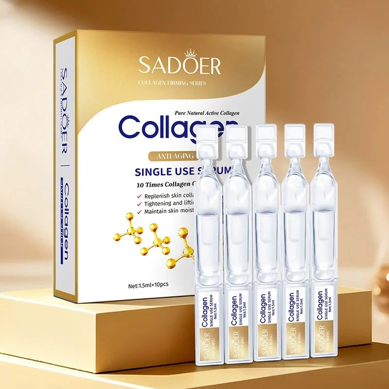 Collagen Anti-Aging Face Serum Single-Use Vials