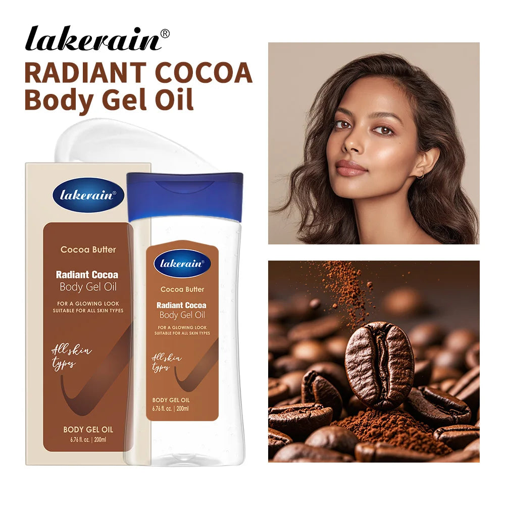 Radiant Glow Nourishing Body Gel Oil for Soft Skin