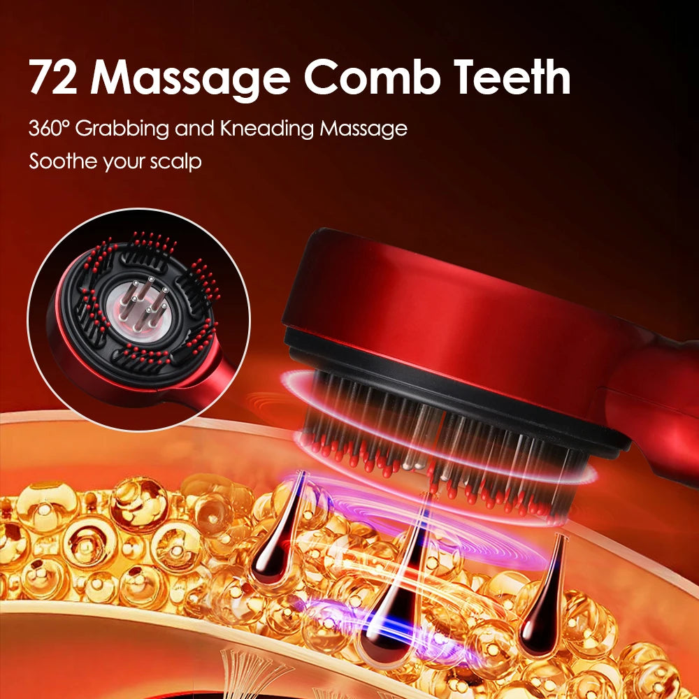 Electric Scalp Massager and Hair Oil Applicator