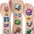 Soccer Temporary Tattoos for Kids Birthday Parties