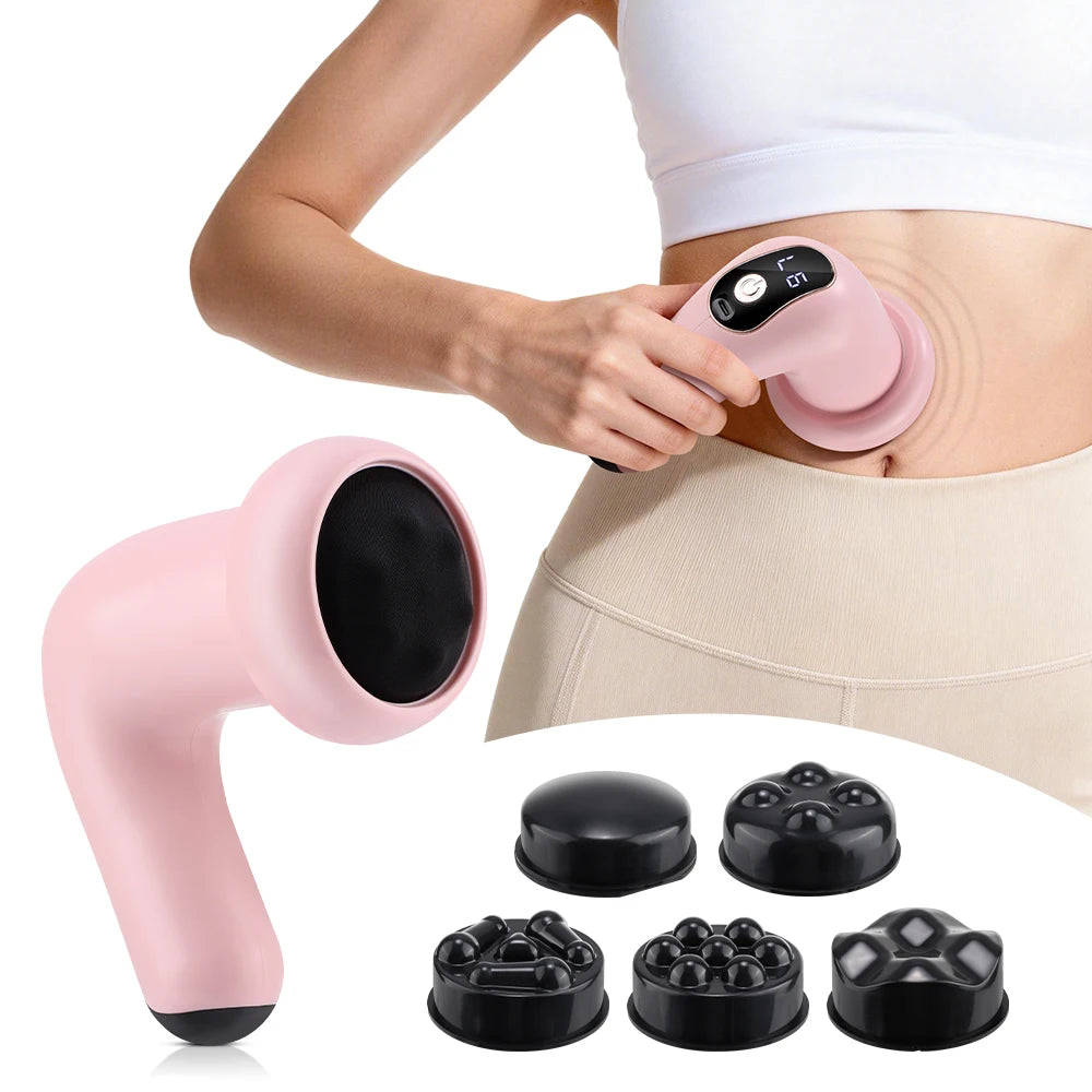 5-in-1 Portable Electric Body Sculpting and Massage Device