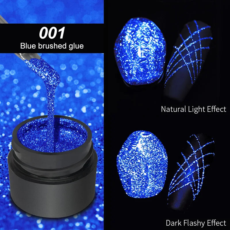 Reflective Spider Gel for Nail Art Design