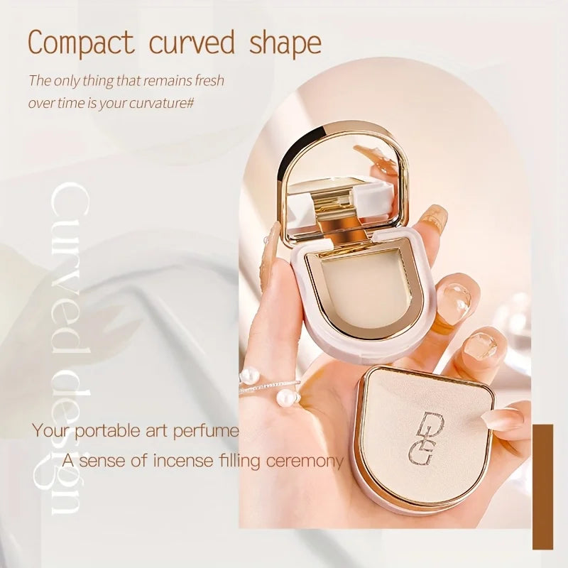 Portable Mirror Solid Perfume for Long-Lasting Fragrance