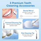 Ultrasonic Electric Teeth Cleaning Plaque Remover Kit