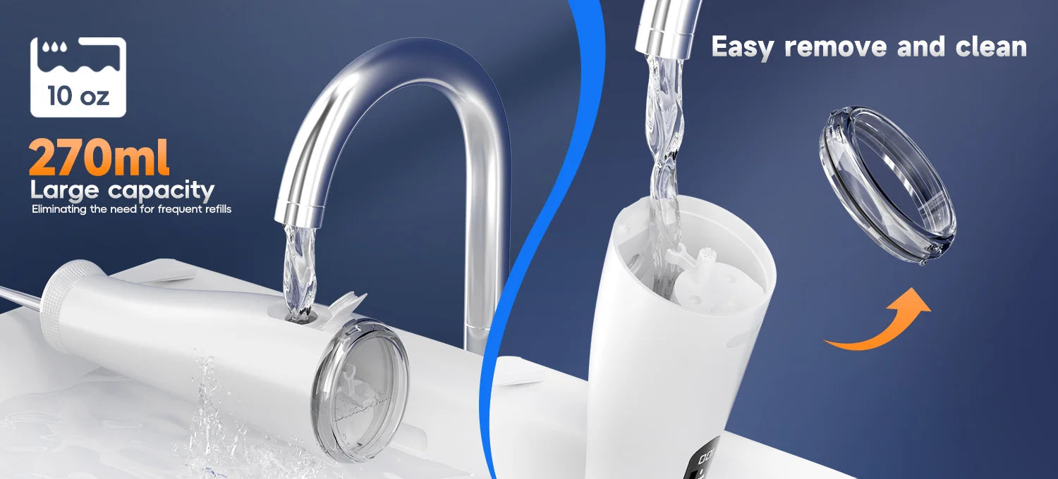 Electric Toothbrush and Water Flosser Combo - 9