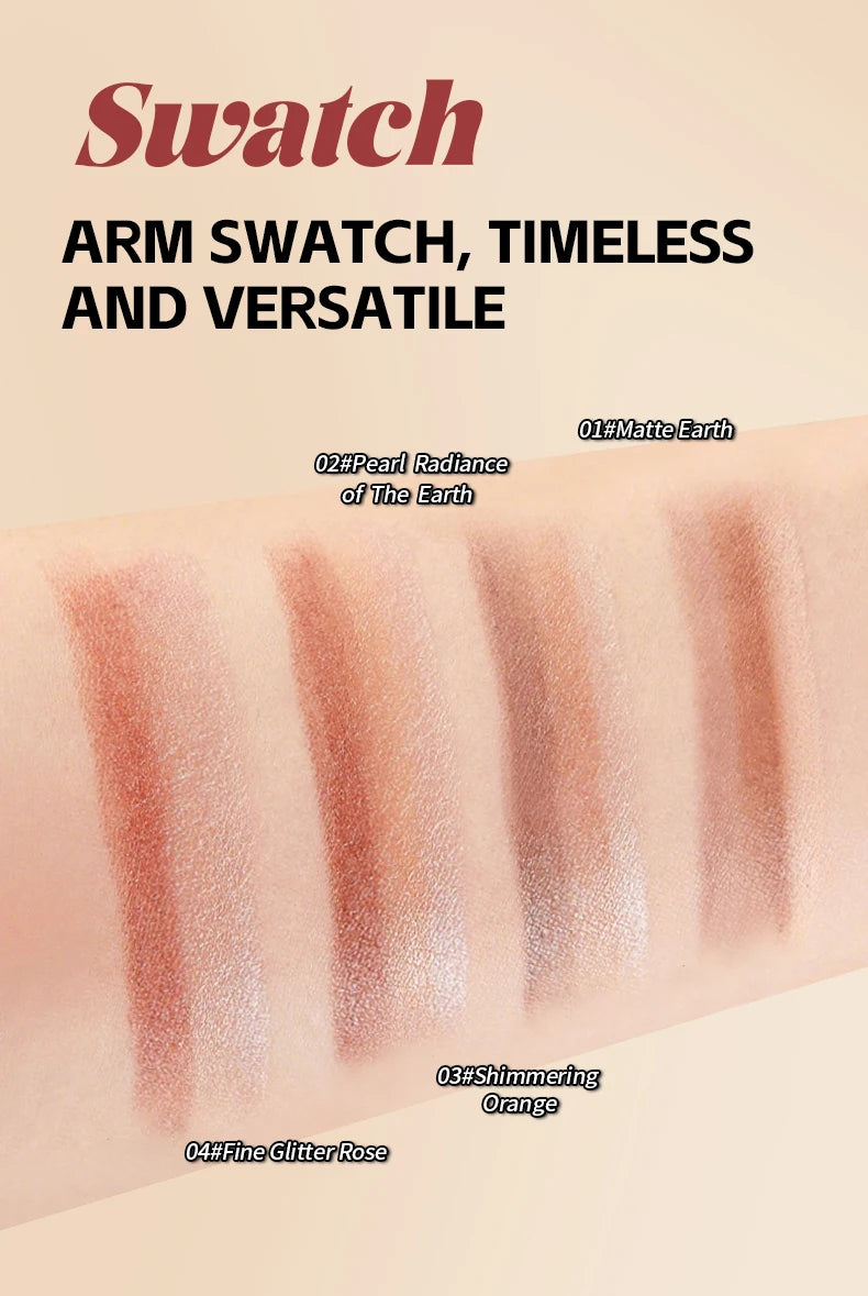Three-Tone Gradient Eyeshadow Stick for Beginners