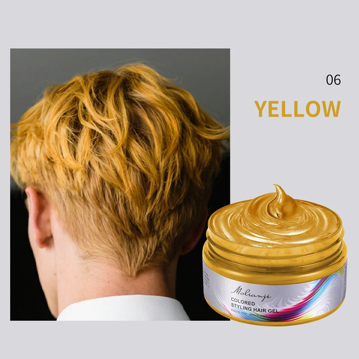 Temporary Color Hair Styling Wax