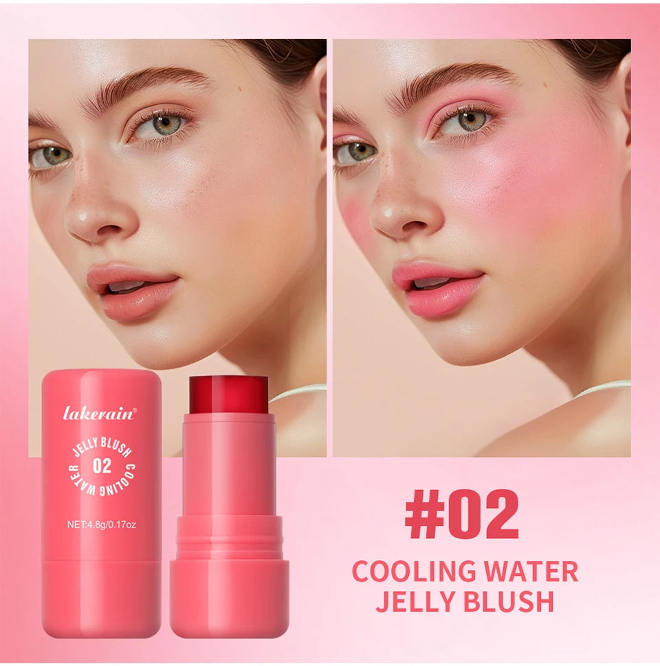 Cooling Water Jelly Tint Stick for Cheeks and Lips