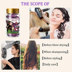 Rosemary Onion Hair Smoothing Serum Capsules for Frizz-Free Shine