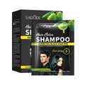 Instant Black Hair Dye Shampoo for Gray Hair Coverage