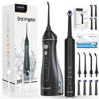 Electric Water Flosser and Sonic Toothbrush Oral Care Set