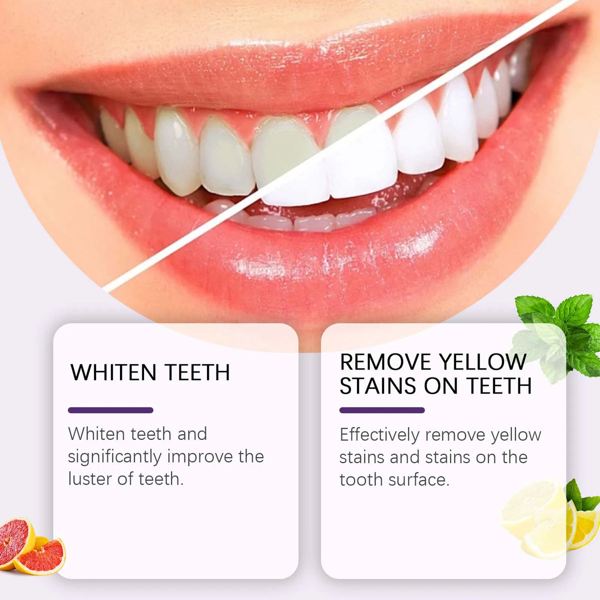 Intense Teeth Whitening and Stain Removal Toothpaste
