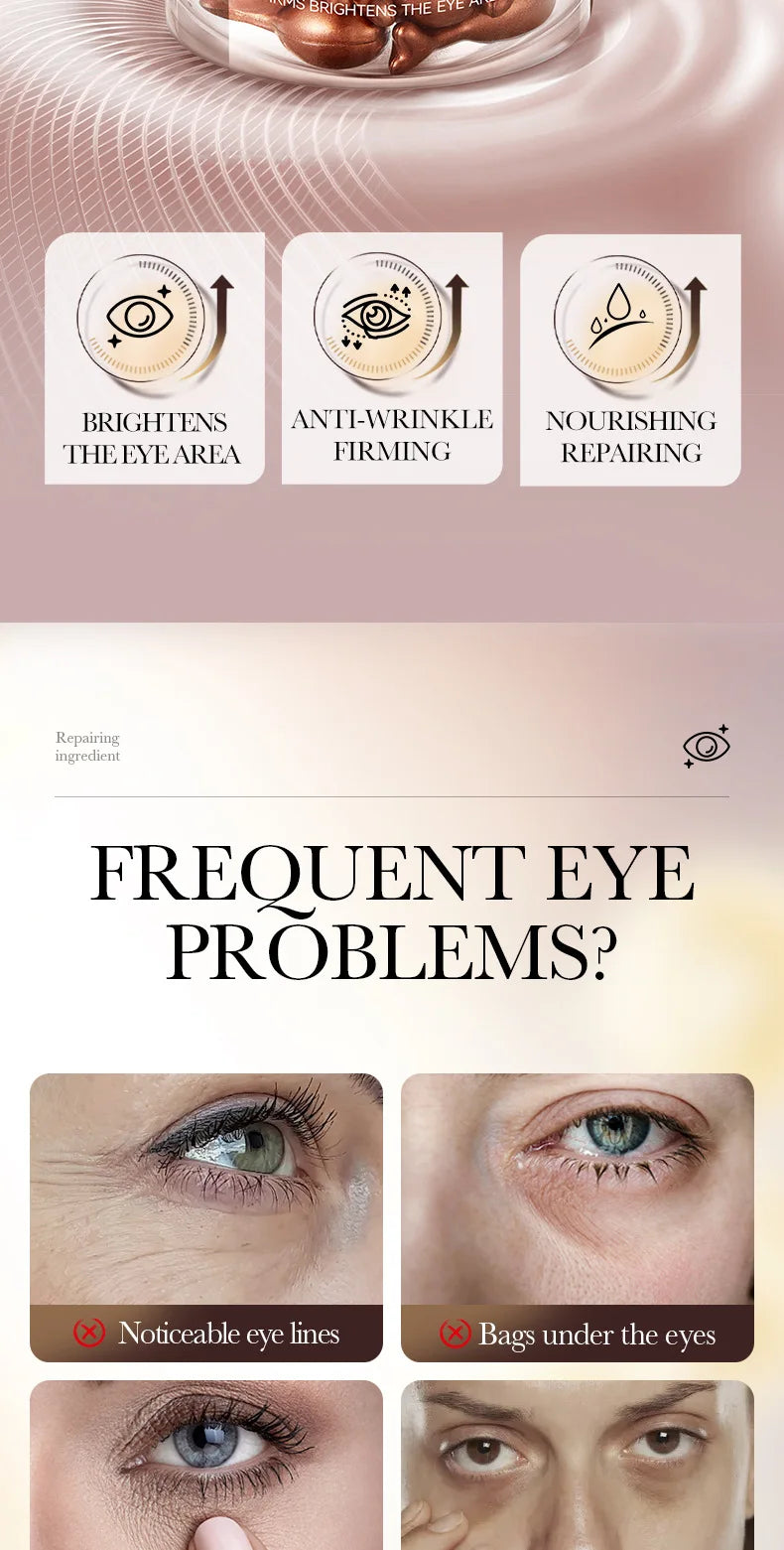 Anti-Wrinkle Retinol Eye Serum Capsules