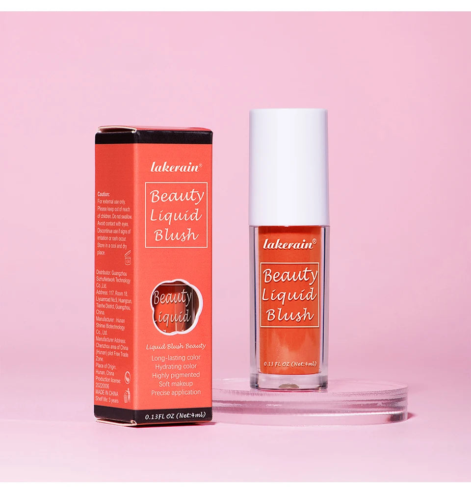 Long-Lasting Waterproof Liquid Blush