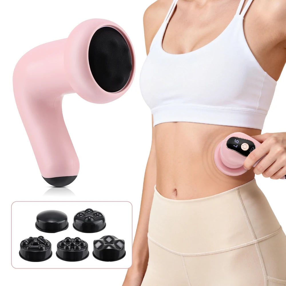5-in-1 Portable Electric Body Sculpting and Massage Device