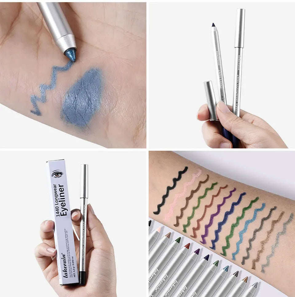 Waterproof Long-Lasting Smudge-Proof Eyeliner Pencil