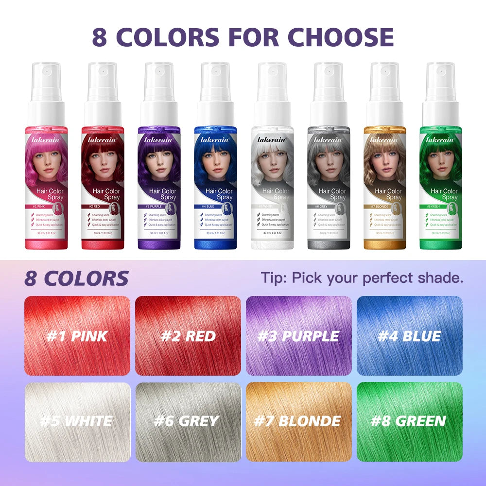Temporary Washable Hair Color Spray - 3