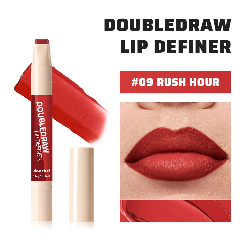 2-in-1 Dual Ended Lip Liner and Matte Lipstick
