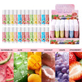 24-Piece Fruit Flavored Moisturizing Lip Balm Set