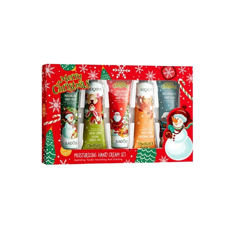 Festive Christmas Hand Cream Set for Deep Hydration