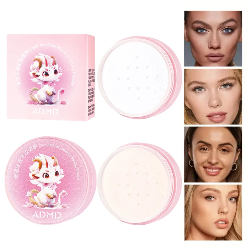 Waterproof Matte Setting Powder for Flawless Makeup - 1