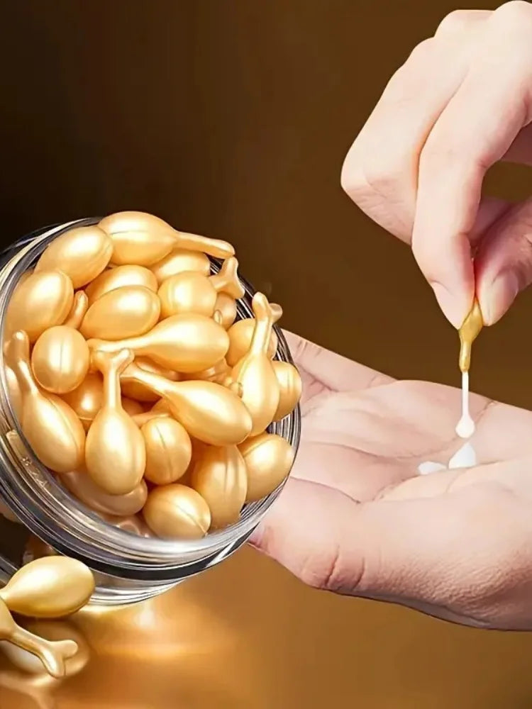 Placenta and Hyaluronic Acid Hydrating Face Serum Capsules