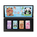 4-Piece Portable Solid Perfume Set for Long-Lasting Fragrance