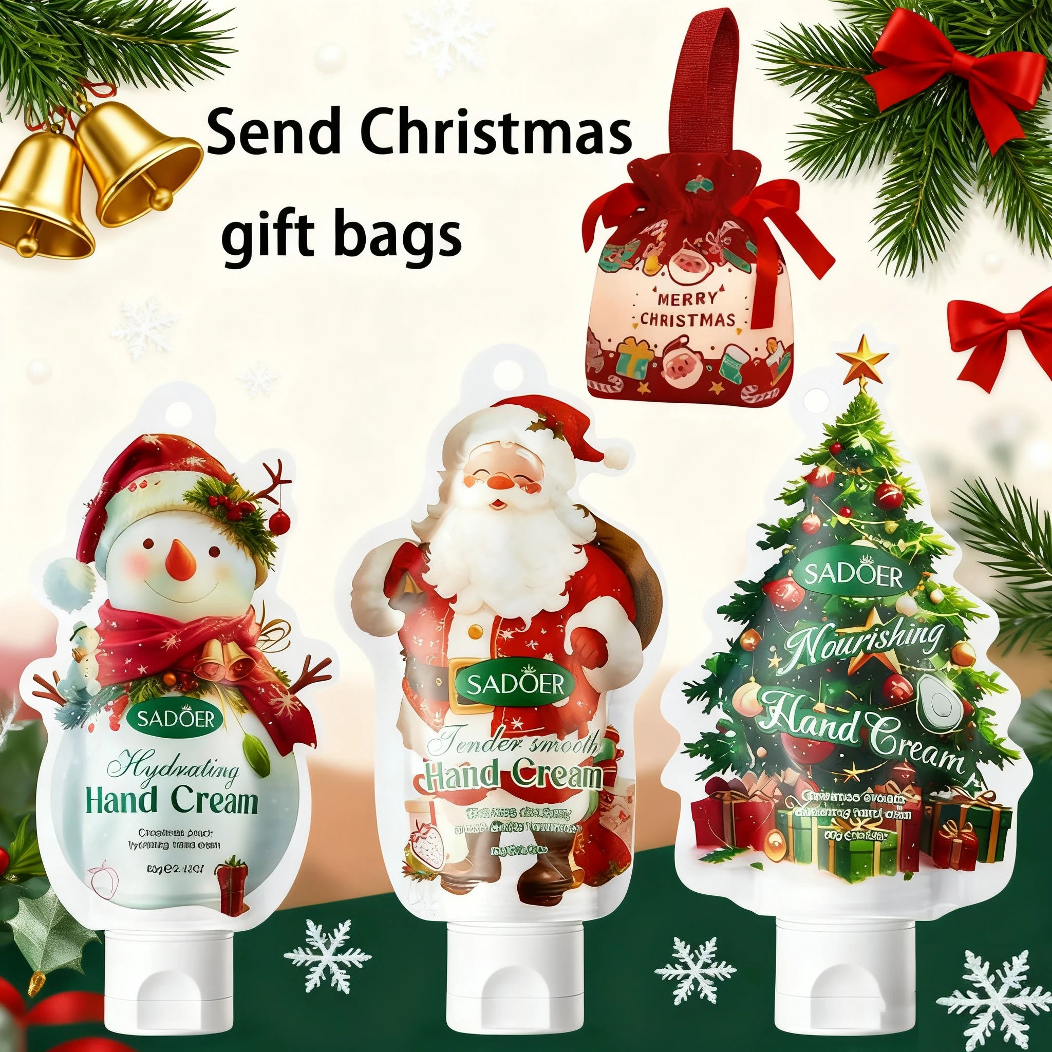 Moisturizing Christmas Hand Cream for Dry Winter Skin - 17