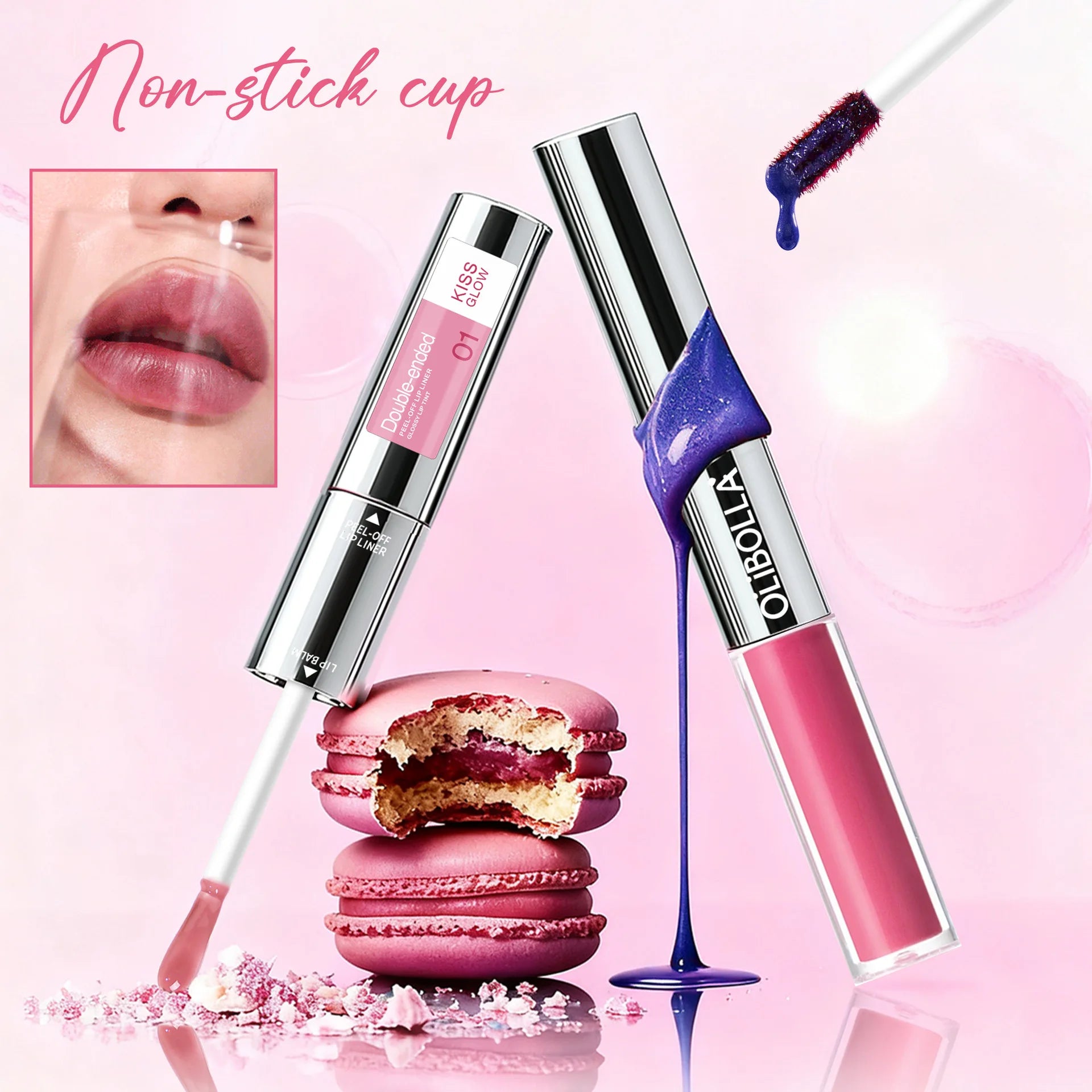 Double-Ended Peel-Off Lip Tint and Plumping Gloss - 4