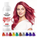Semi-Permanent Color Depositing Hair Dye Shampoo