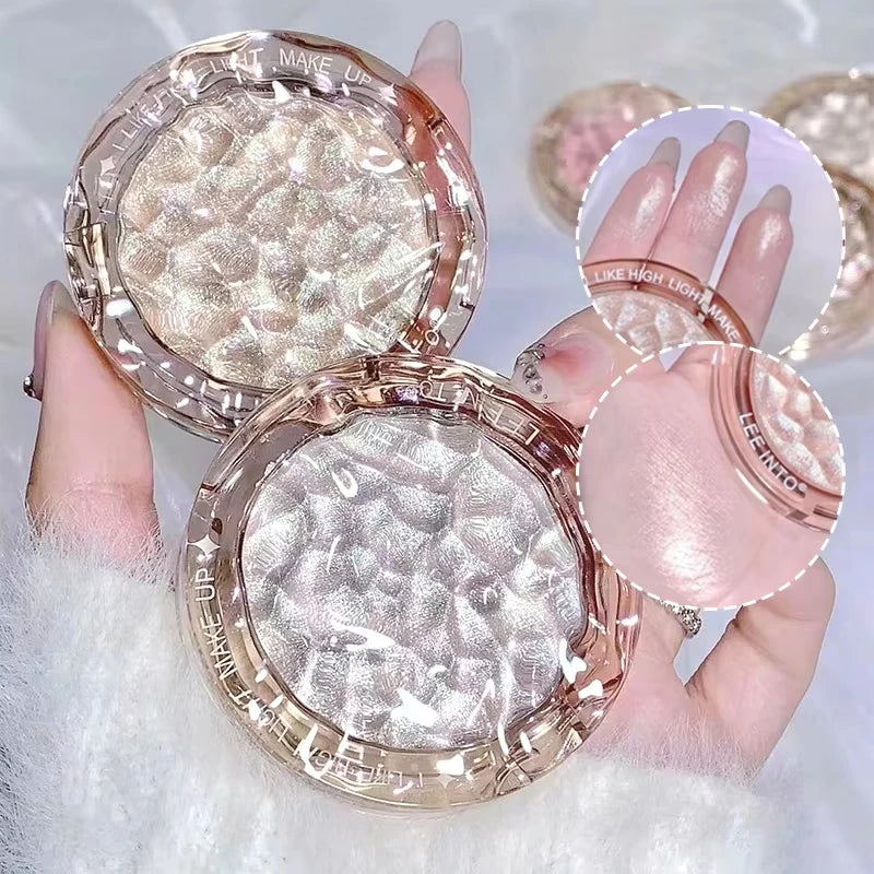 Shimmer Pearl Face Highlighter Palette