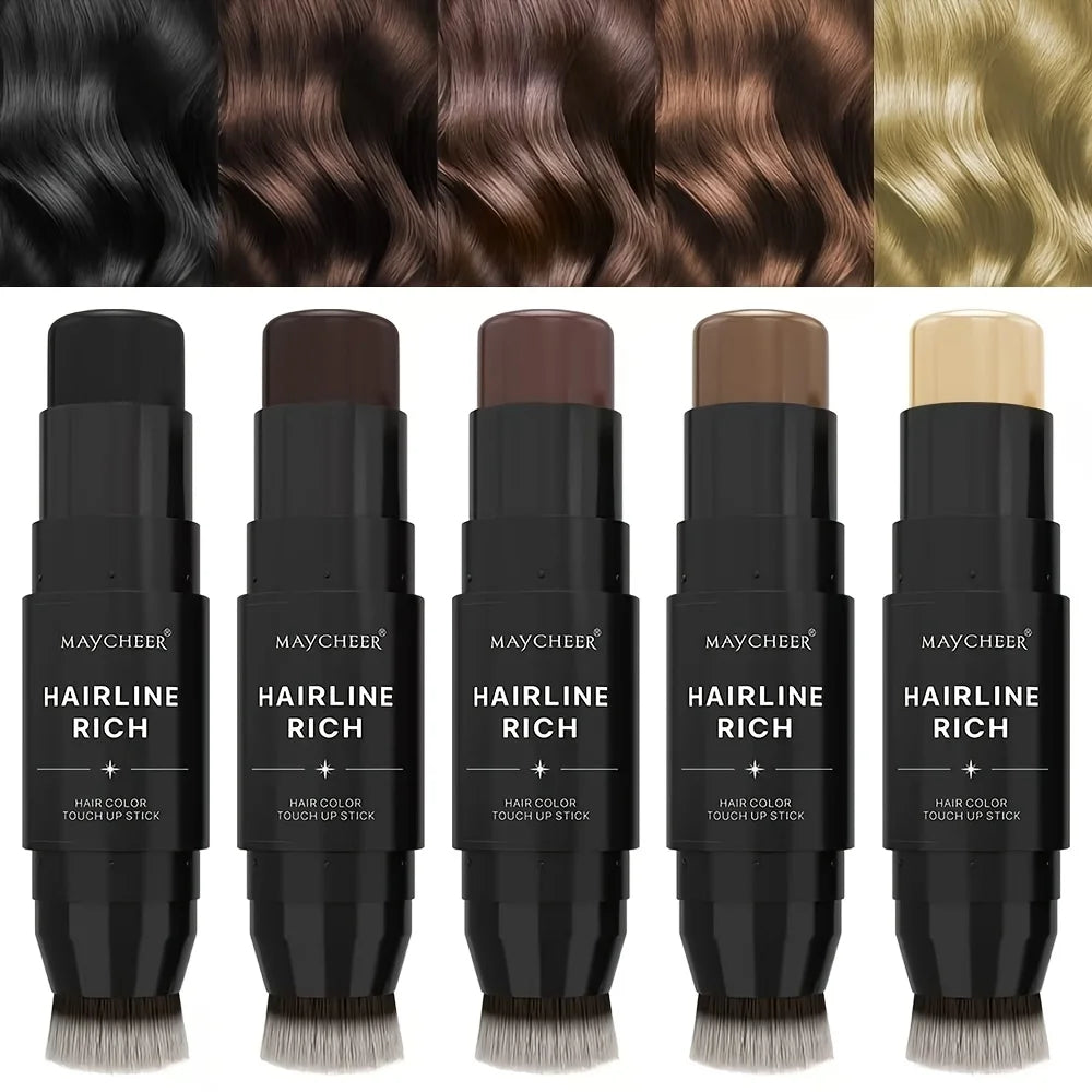 Waterproof Hairline Root Touch-Up Stick for Gray Coverage