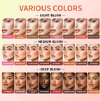 8-Color Cream Contour, Blush and Highlighter Palette