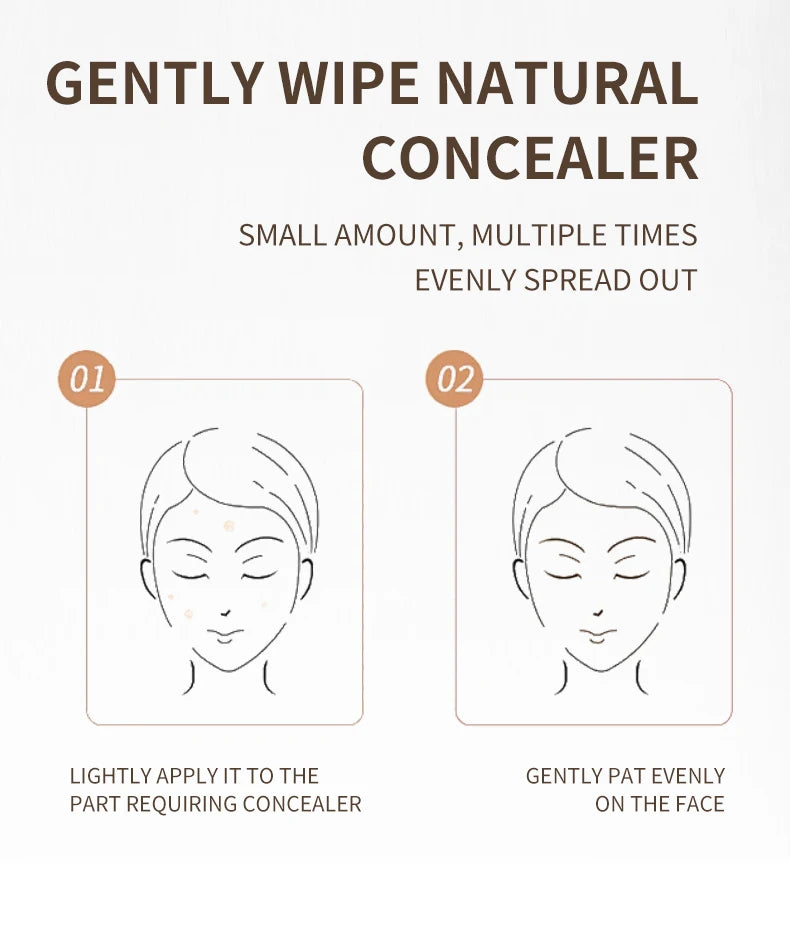 Multi-Color Long-Lasting Waterproof Concealer Stick