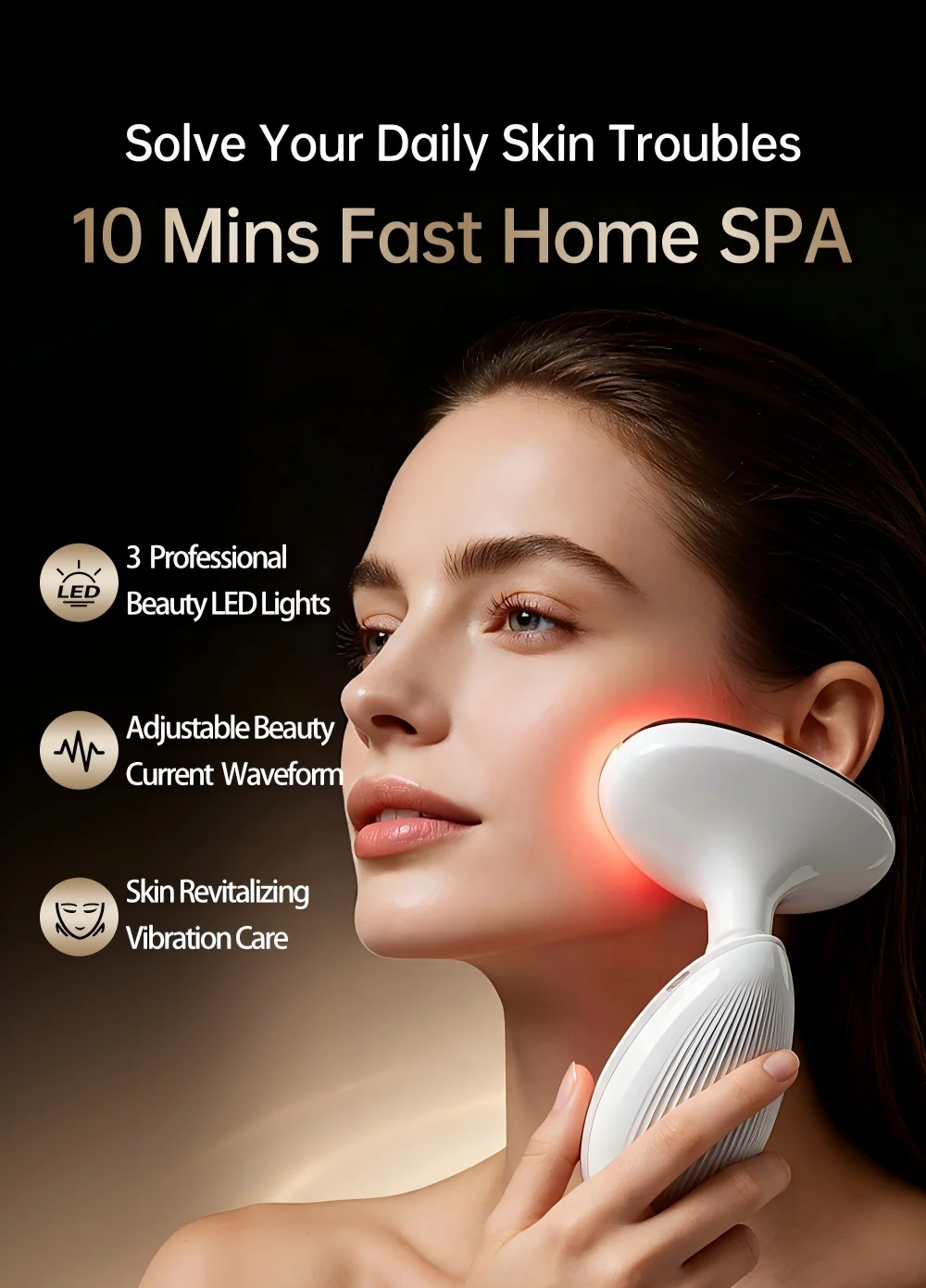 LED Facial Sculpting and Skin Tightening Device - 9
