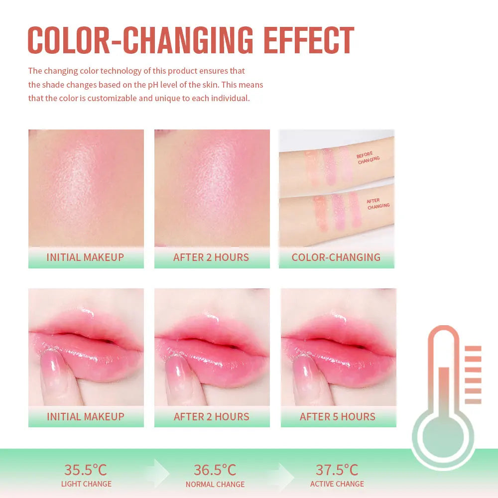 Color-Changing Tinted Moisturizing Blush Stick