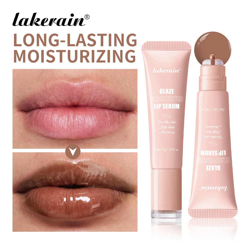Hydrating Tinted Lip Serum for Plump and Shiny Lips