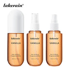 Long-Lasting Vanilla and Rose Hair and Body Fragrance Mist